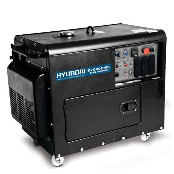 Generatore Hyundai D7000ETS silenzioso trifase